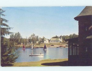 Pre-1980 LAKE SCENE Rangeley Maine ME hp6352