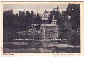 Cliff House 4th Lake, Eagle Bay NY