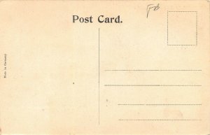 LPS71 NILES Ohio Hotel The Allison Hand Colored Postcard