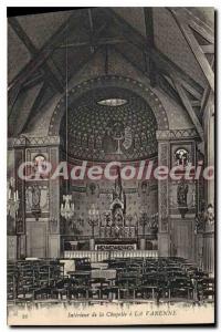 Postcard Old Chapel Interior has Varenne