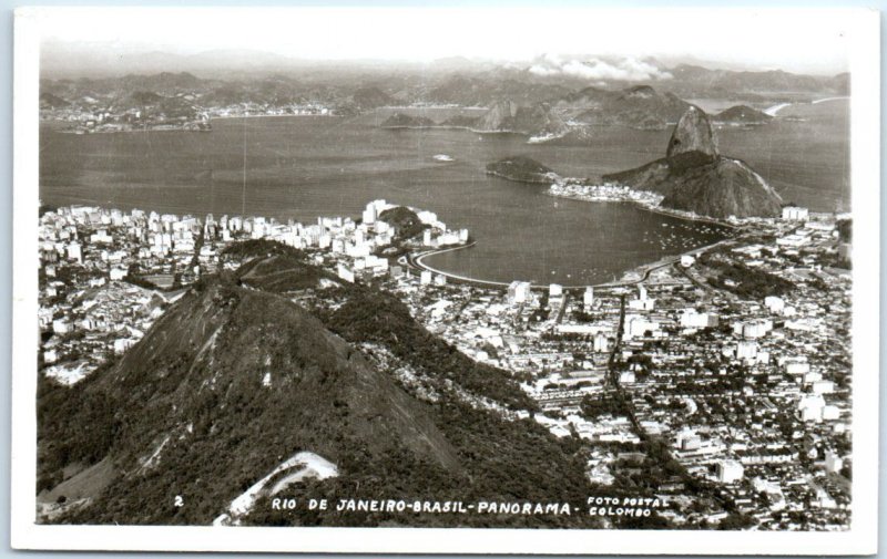 Postcard - Panorama - Rio de Janeiro, Brazil 