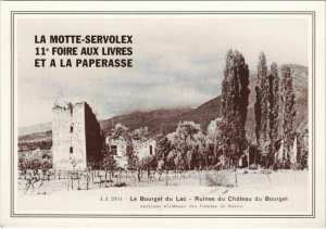 CPM LE BOURGET-du-LAC Ruines du Chateau du Bourget - Reprint (1194135)