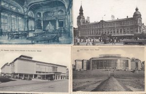 Ostende Casino Belgium 4x Old Postcard