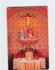 Postcard Main Altar Of St. Francis Cathedral, Santa Fe, New Mexico