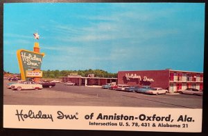 Vintage Postcard 1974 Holiday Inn, Anniston-Oxford, Alabama