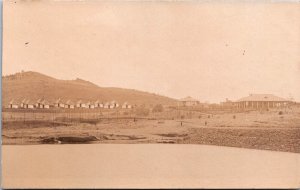 South Africa River Kronstad Moqhaka Vintage RPPC  09.57