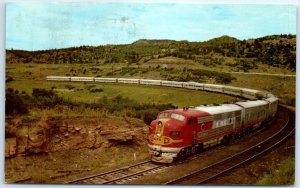 Postcard - Ascending Raton Pass - New Mexico