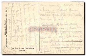 Postcard Old Das Saartal Vom Hoeckerberg Gesehen