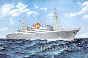 Norwegian American Line MS Oslofjord Ship Unused 