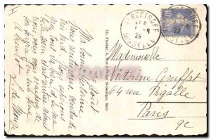 Old Postcard Metz Middle Bridge