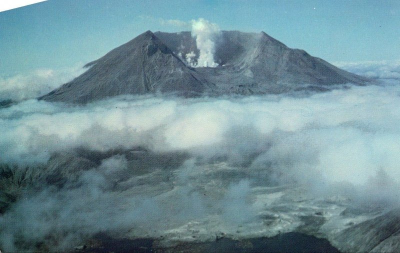 Washington Mount St Helens After 18 May 1980 Explosion