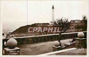 Old Postcard Biarritz Le Phare