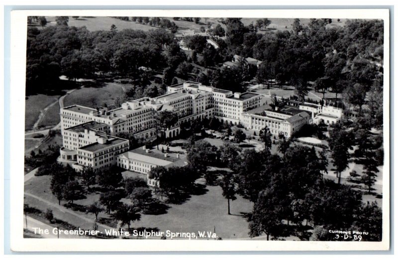 c1940s Ther Greenbrier White Sulphur Spring West Virginia WV RPPC Photo Postcard