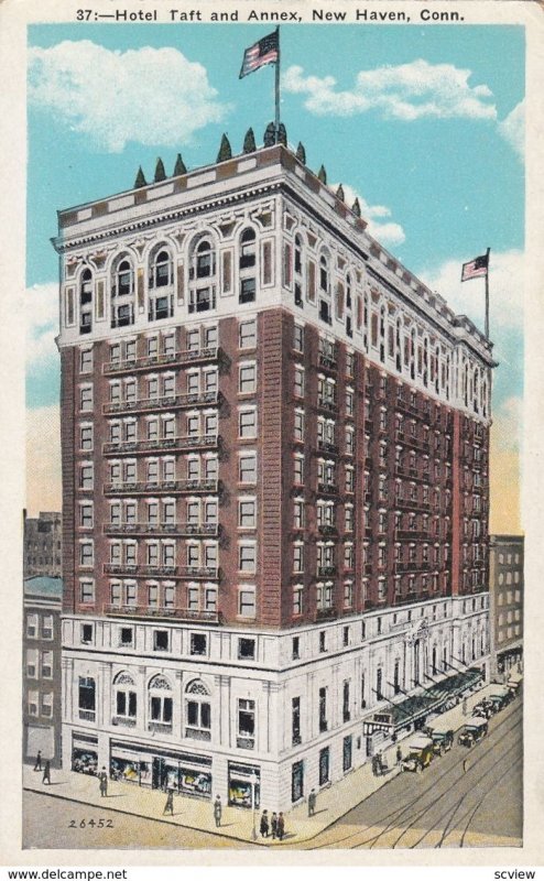 NEW HAVEN , CT , 1910s ; Hotel Taft