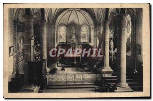 Old Postcard Mont Sainte Odile Chapel Interior