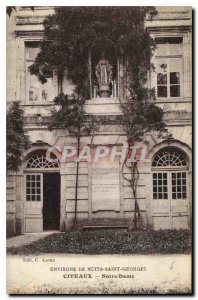 Postcard Old Nuits Saint Georges Citeaux Surroundings Notre Dame