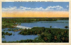 Dam And Spillway, Lake Worth - Fort Worth, Texas