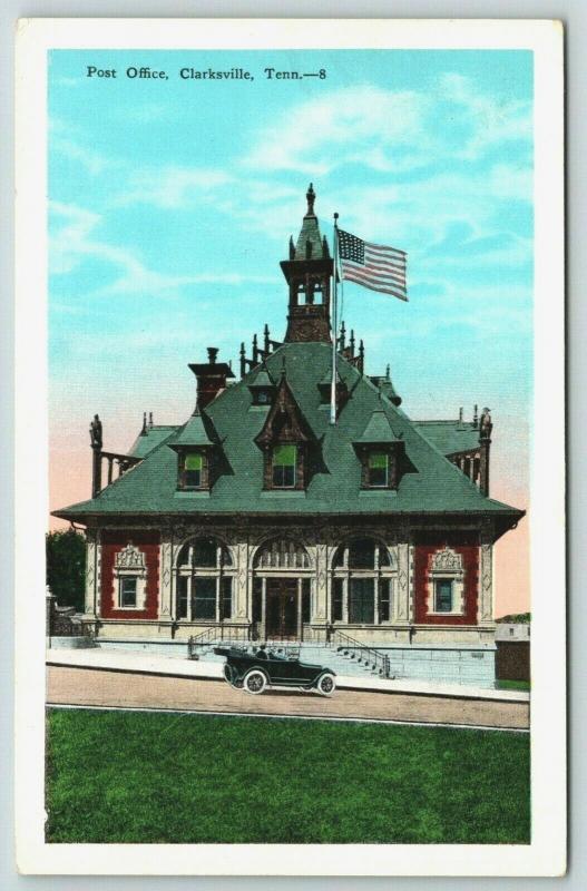 Clarkville TN~Post Office & Custom House~5 Victorian Styles Architecture~1920s 