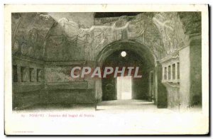 Postcard Ancient Pompeii Interno dei Bagui di Stabia