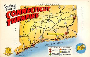 Connecticut Turnpike USA Unused 