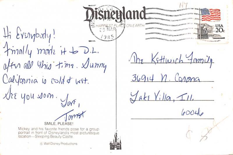 Disneyland - California