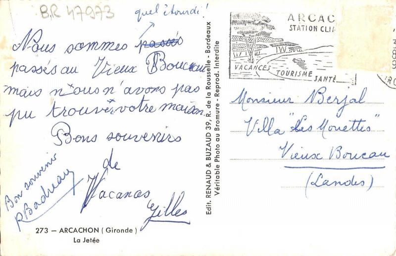 BR47973 la jetee Arcachon        France