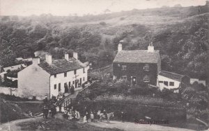 Mrs Binns Cottage at Sunnyhurst Lancashire Rare Old Postcard