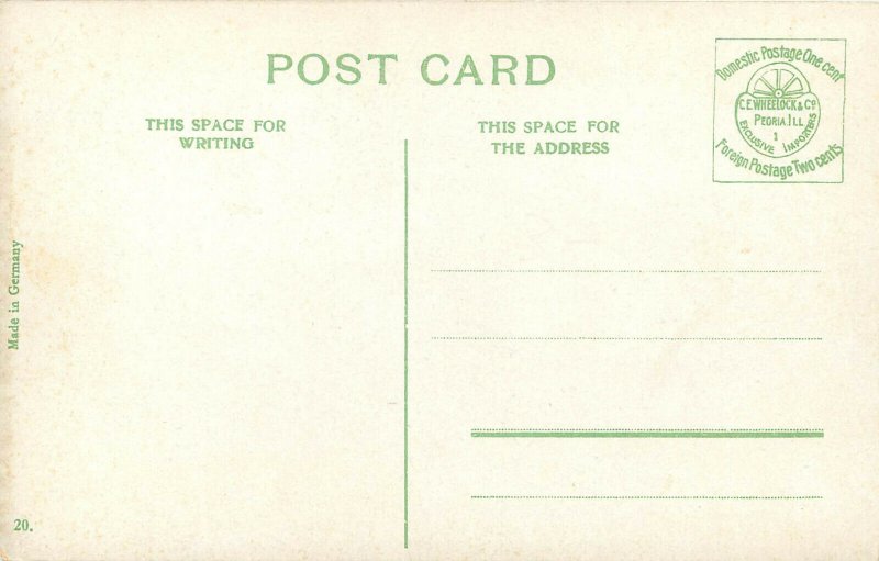 Wheelock Postcard Forest Park Little Rock AR Pulaski County