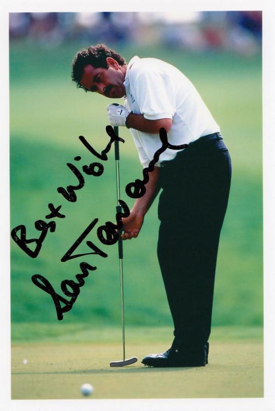 Sam Torrence European Golf Champion Large Hand Signed Photo