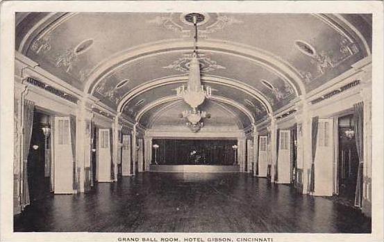 Ohio Cincinnati Grand Ball Room Hotel Gibson