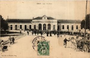 CPA GRAY - La Gare (452333)