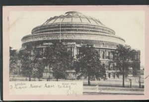 London Postcard - Royal Albert Hall, Kensington Gore, South Kensington   RS15133