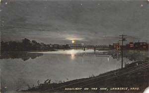 Moonlight on the Kaw|n| Lawrence Kansas