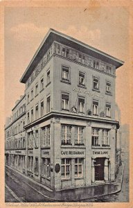 KOLN COLOGNE GERMANY~URBANS HOTEL EWIGE LAMPE~1930 POSTCARD