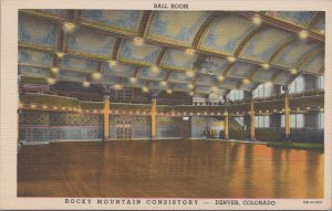 Postcard Ball Room Rocky Mountain Consistory Denver Colorado CO