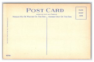 CPR Steamer and Empress Hotel Victoria BC Canada UNP Linen Postcard N22