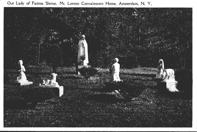 New York Amsterdam Mt Loretto Convalescent & Rest Home Our Lady Of Fatima Shrine