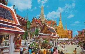 ThailandInside Grounds Wat Phra Keo Emerald Buddha Temple