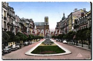 Old Postcard Reims Course PG Langlet