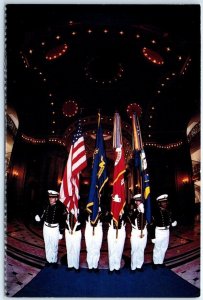 M-41249 Color Guard US Naval Academy Annapolis Maryland USA