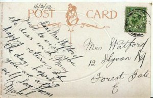 Genealogy Postcard - Watford - 12 Slyvan Road - Forest Gate - London - Ref 4556A