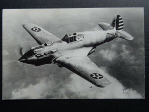 WW2 Aircraft CURTISS WRIGHT XP-40 TOMAHAWK c1939/1945 RP Postcard by Valentine