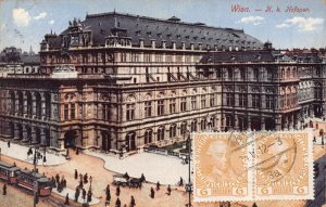 WIEN VIENNA AUSTRIA~K k HOFOPER~1912 W F KUCERA POSTCARD