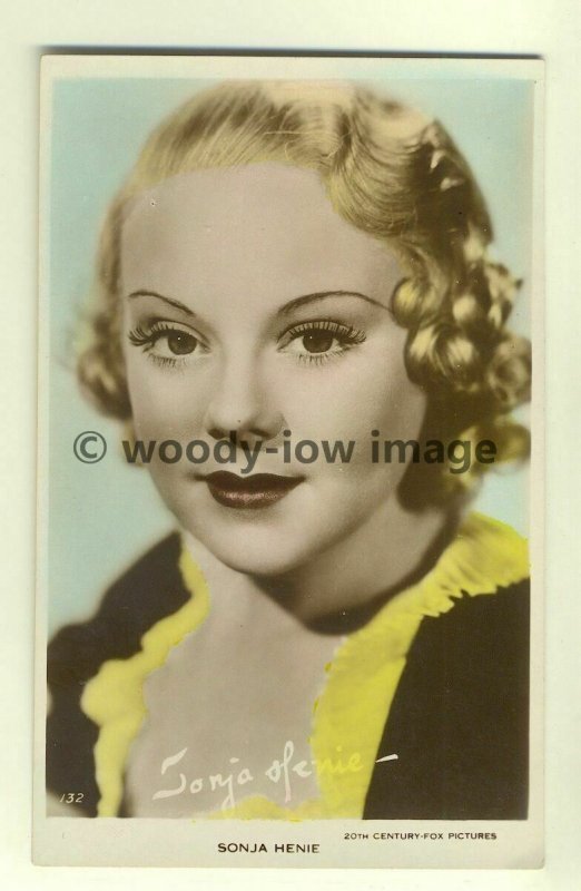 b1236 - Film Actress - Sonja Henie - postcard