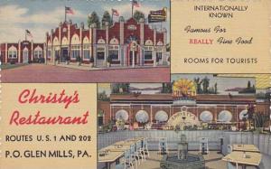 Pennsylvania Glen Mills Christy's Restaurant