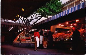 USA California Los Angeles Farmer's Market Vintage Postcard C163