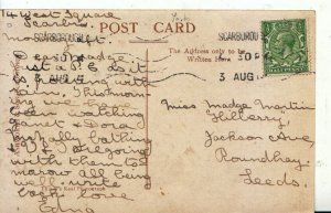 Genealogy Postcard - Martin - Hilberry, Jackson Ave, Roundhay, Leeds - Ref 5445A 