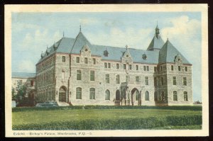 h2505 - SHERBROOKE Quebec Postcard 1930s Bishop's Palace