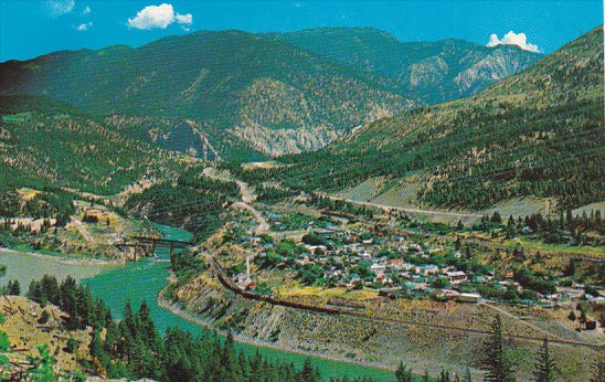 Canada Aerial View Lytton British Columbia