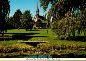 Canada Nova Scotia Grand Pre National Historic Park Church Of St Charles